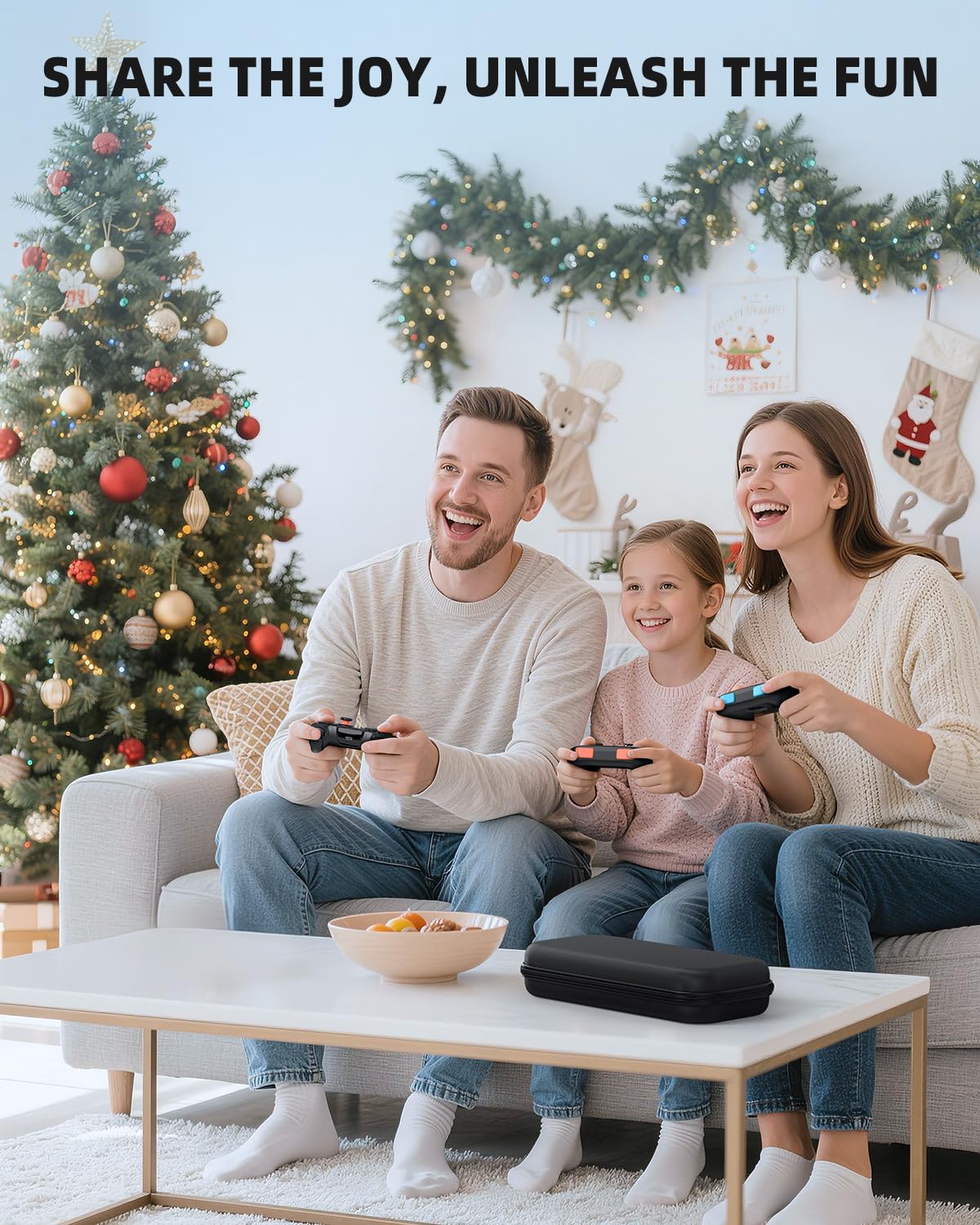 Switch 2 Pro Controller Accessori Bundle per Nintendo Switch 2, kit 17 in 1: controller wireless, borsa per il trasporto, volanti, maniglie per JoyCon, custodia protettiva per console Nintendo Switch