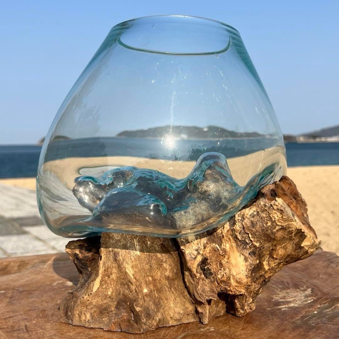流木ガラス オブジェ特大C 花瓶 金魚鉢 ガーデニング テラリウム 観賞魚 容器 流木ガラス オブジェ特大D 花瓶 金魚鉢 ガーデニング テラリウム 観賞