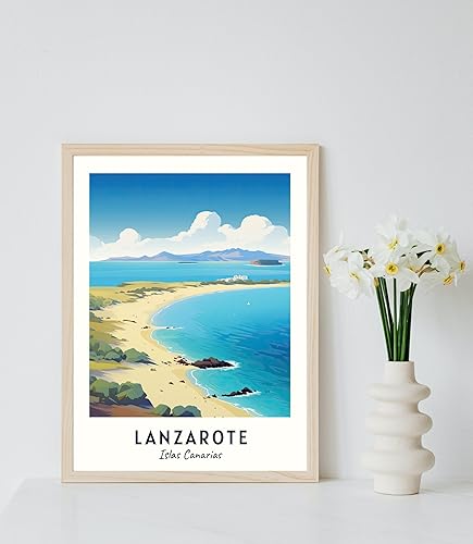 Miniatura 3 de Lanzarote Travel Print, Lanzarote - Islas Canarias