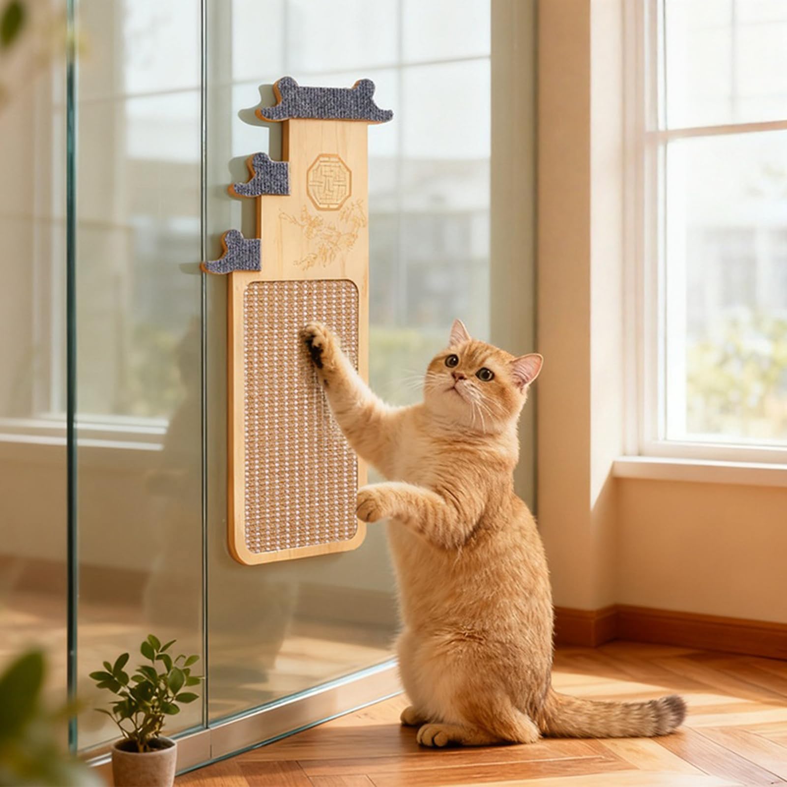 Katzen Kratzbrett Ohne Bohren Klein und Mittel