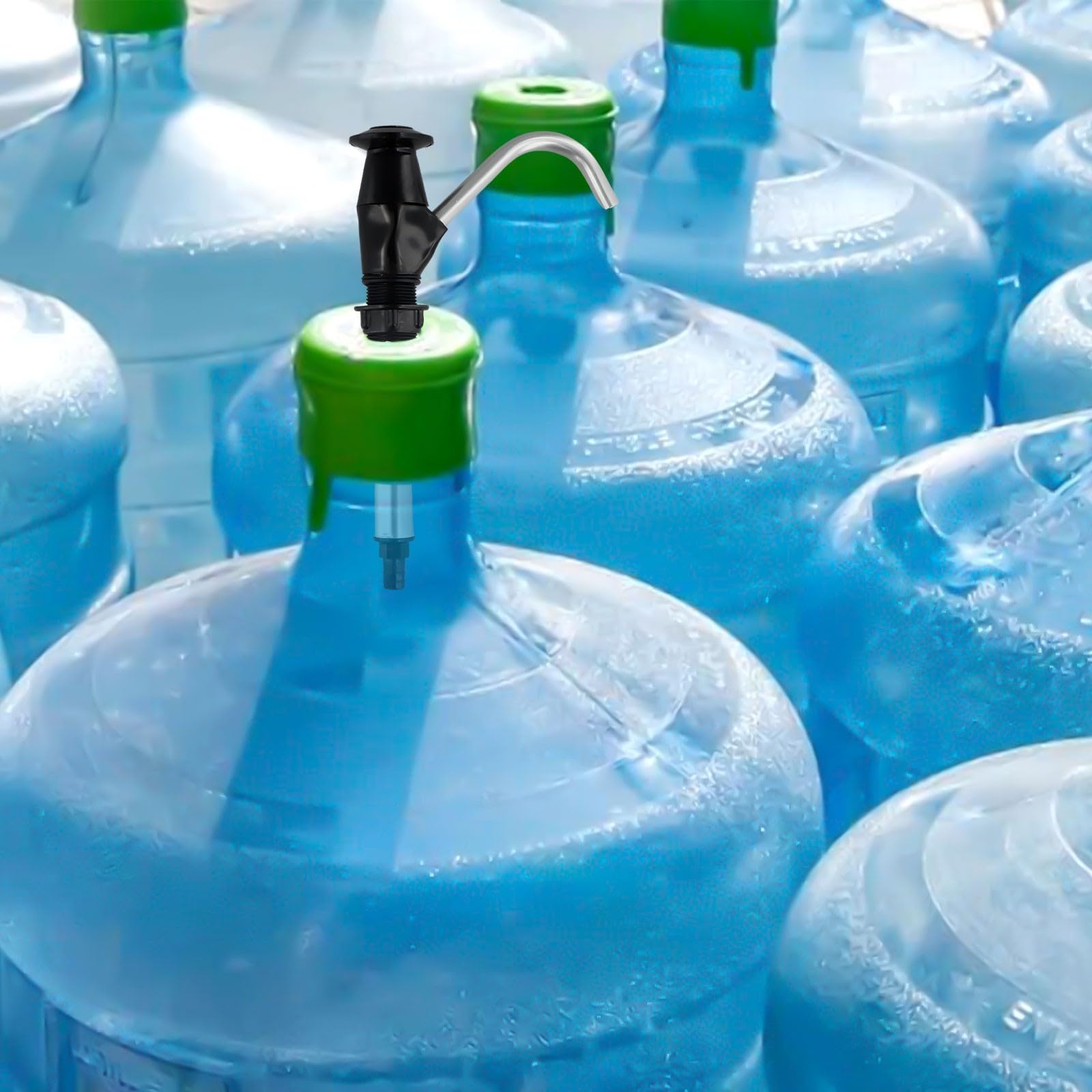 Spülbeckenwasser-Handpumpe, zuverlässiges Werkzeug für die Wasserversorgung auf Abruf beim Camping und Reisen, Wohnwagen, Wohnmobil (schwarz) Auto & Motorrad