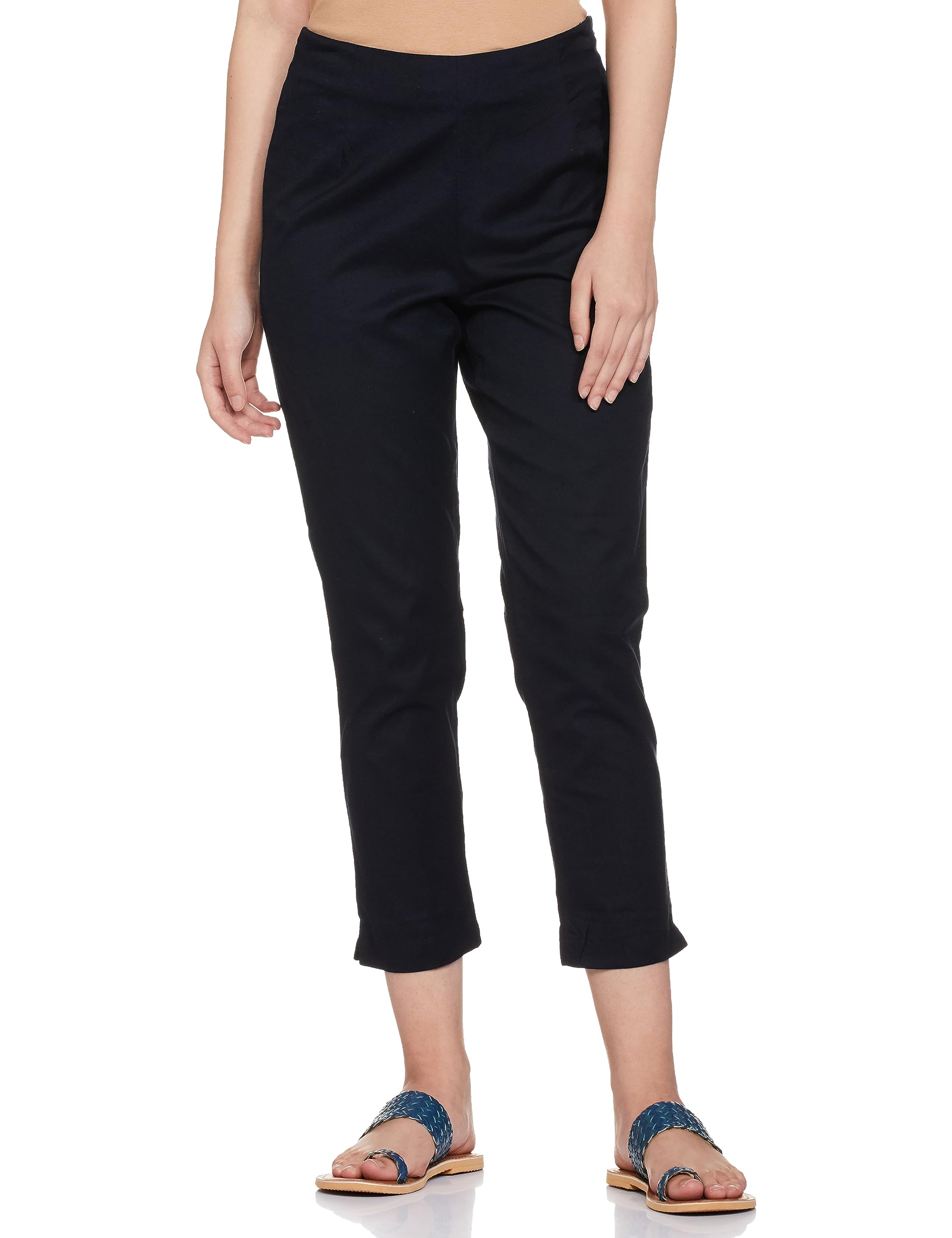 W for Woman Women's Grey Slim Pants