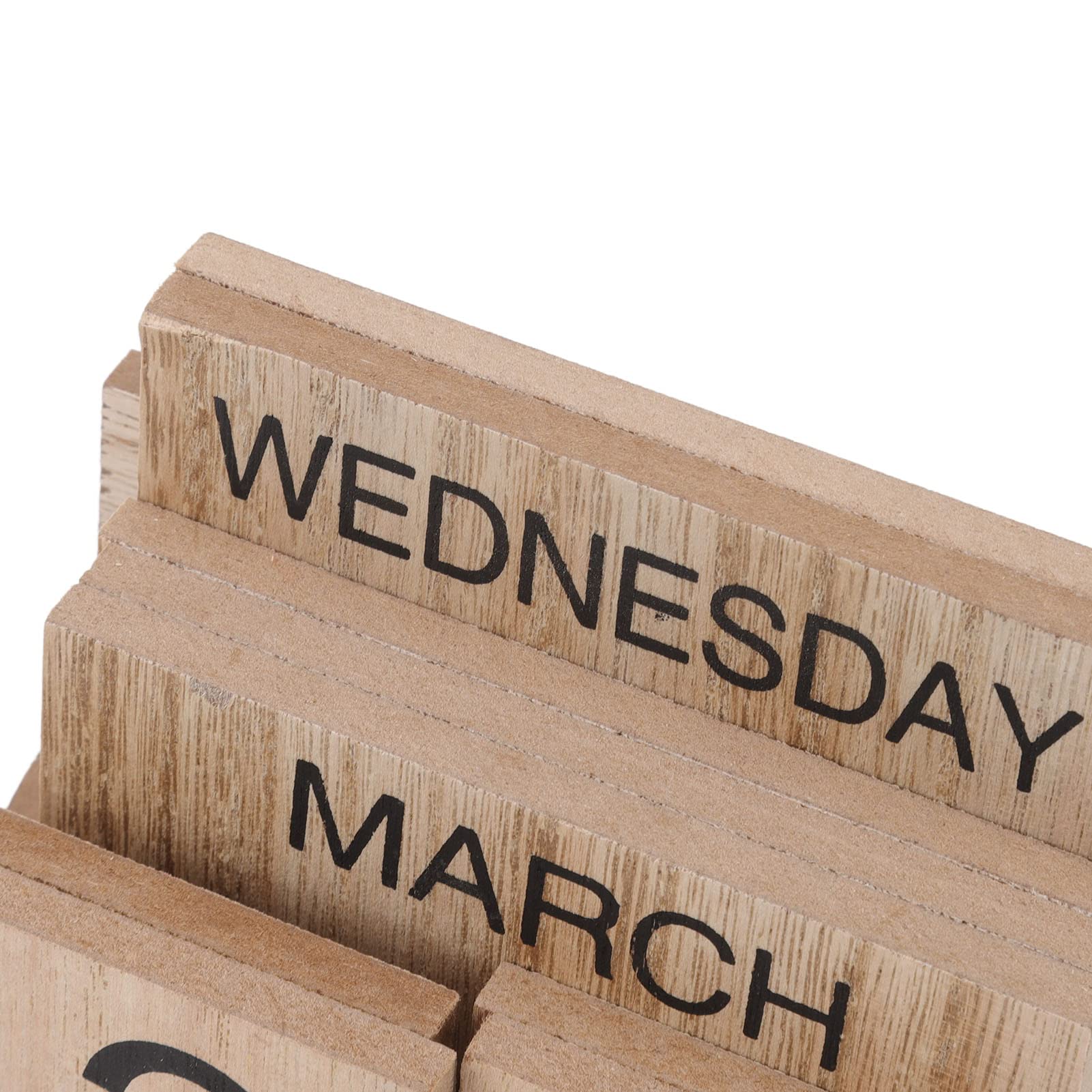 Amazon.com: Tomotato Wooden Calendar, Wooden Perpetual Date