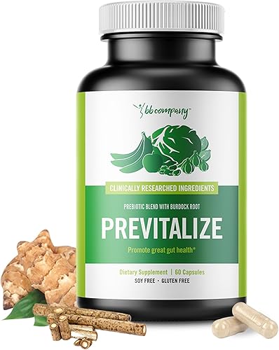 Previtalizar | El complemento prebiótico natural perfecto para provitalizar - Formulado para promover la digestión, el metabolismo y la salud
