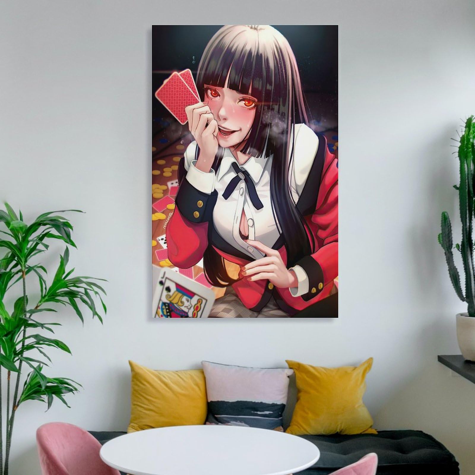 Amazon.co.jp: 賭ケグルイ ポスター 1 キャンバスアートポスター 水着