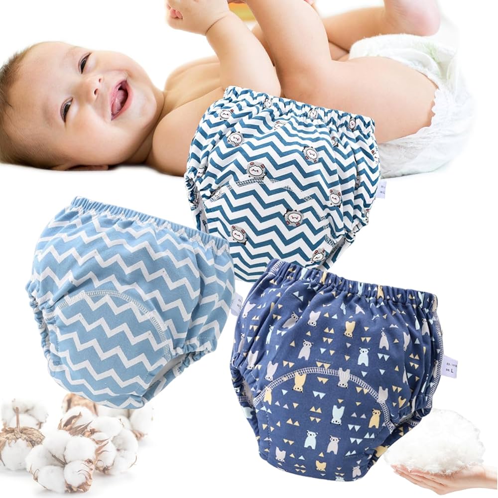 2025 Upairy Training Pants For Boys Girls, Upairy Potty Training Underwear, Absorbent Toddler Pee Pant Breathable Washable 4pcs J Small