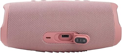 Miniatura 5 de JBL CHARGE 5 - Altavoz Bluetooth portátil impermeable (IP67) con cargador USB Powerbank, 20 horas de reproducción, JBL Partyboost (rosa)