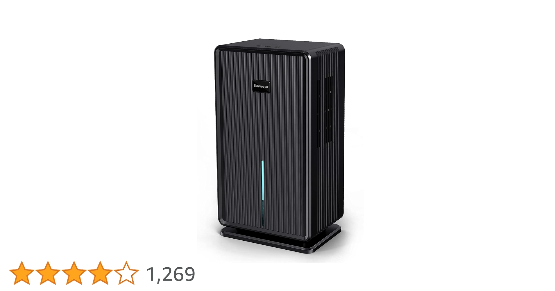 Boweer 除湿機 大容量3L 節電対策 2023新型 ブラック Amazon | Boweer 除湿機 大容量 3L 除湿量1L/日 【鉄筋15畳