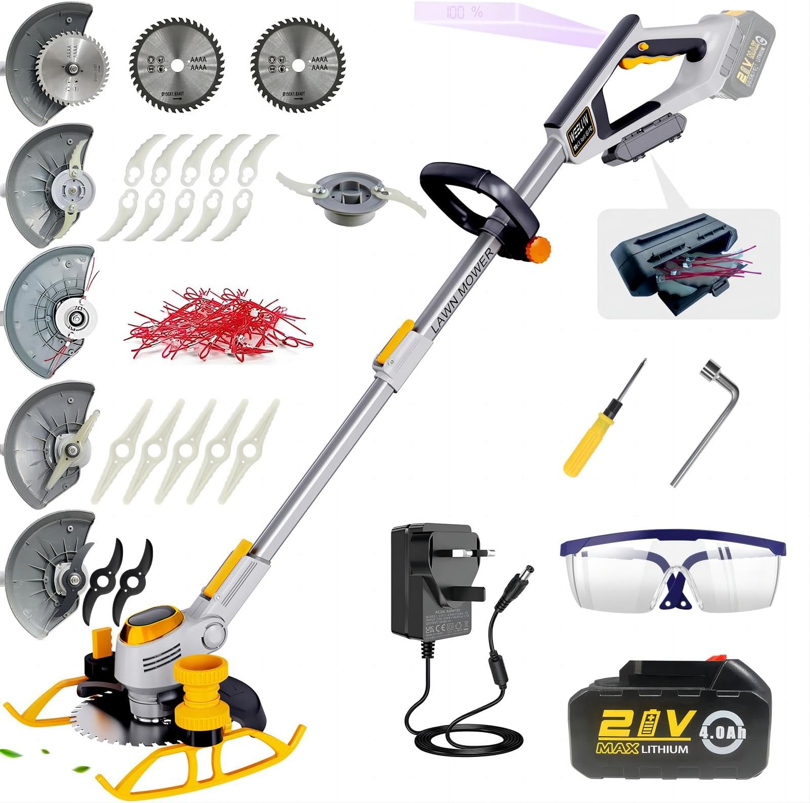 Wolf Garten MultiChange RBM Lawn Edge Trimmer Amazon.co.uk Garden