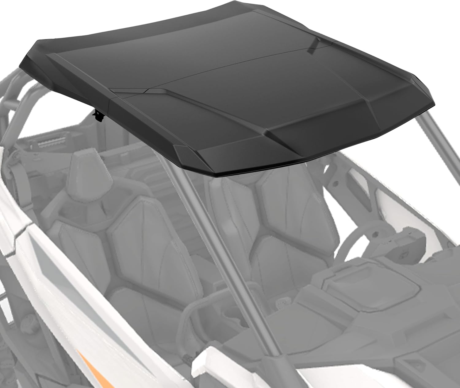 Sport Roof for Polaris RZR PRO XP/Turbo R 20-25, 2-Piece Combination Hard Sport Roof Top for Polaris RZR PRO XP/RZR Turbo R Ultimate/Premium/Sport 2020-2025 Accessories, Replace #2883928