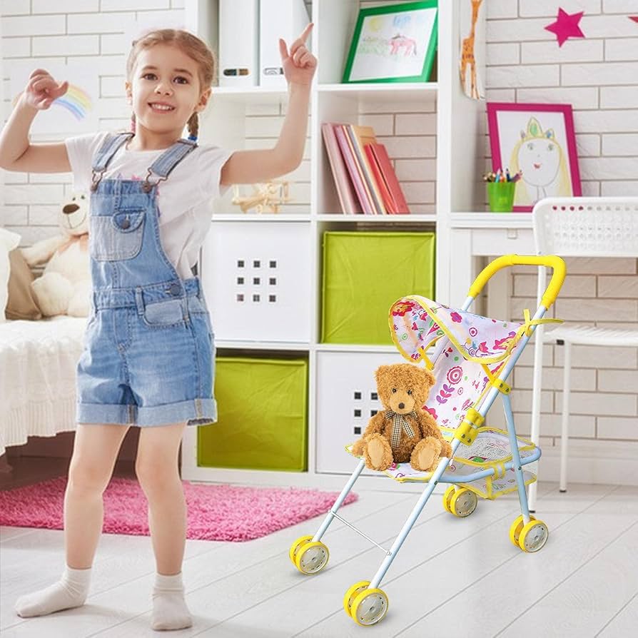Amazon.co.jp: 人形ベビーカーおもちゃ、子供用ベビードールベビーカー Amazon.co.jp: 人形ベビーカーおもちゃ、子供用ベビードールベビーカー