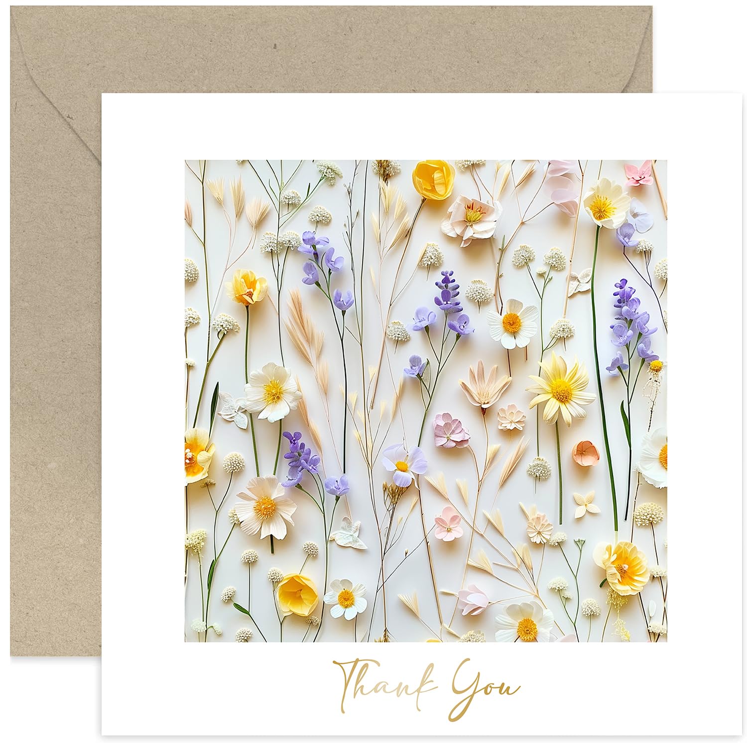 Thank You Card for Him, Her, Friend, Family - For Teacher Appreciation, The End of School Year or Other Events, Wedding Nurses Doctors Small Business