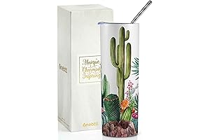 Onebttl 20oz Funny Cactus Tumbler