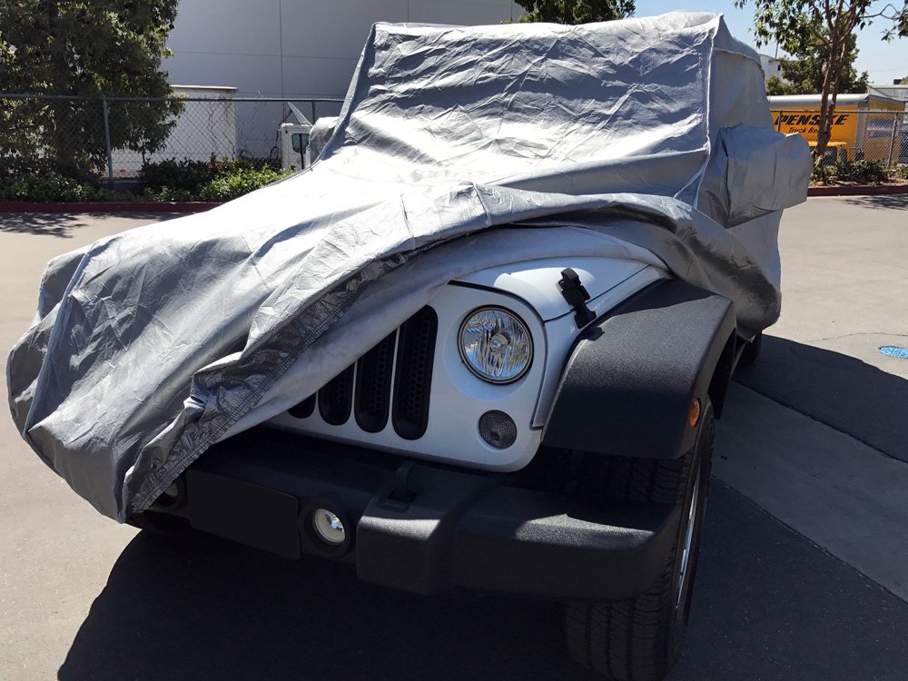 Stormshield Custom Fit 2004-2019 Jeep Wrangler Unlimited JK JL 4 Door SUV Car Cover Heavy Duty All Weatherproof Covers