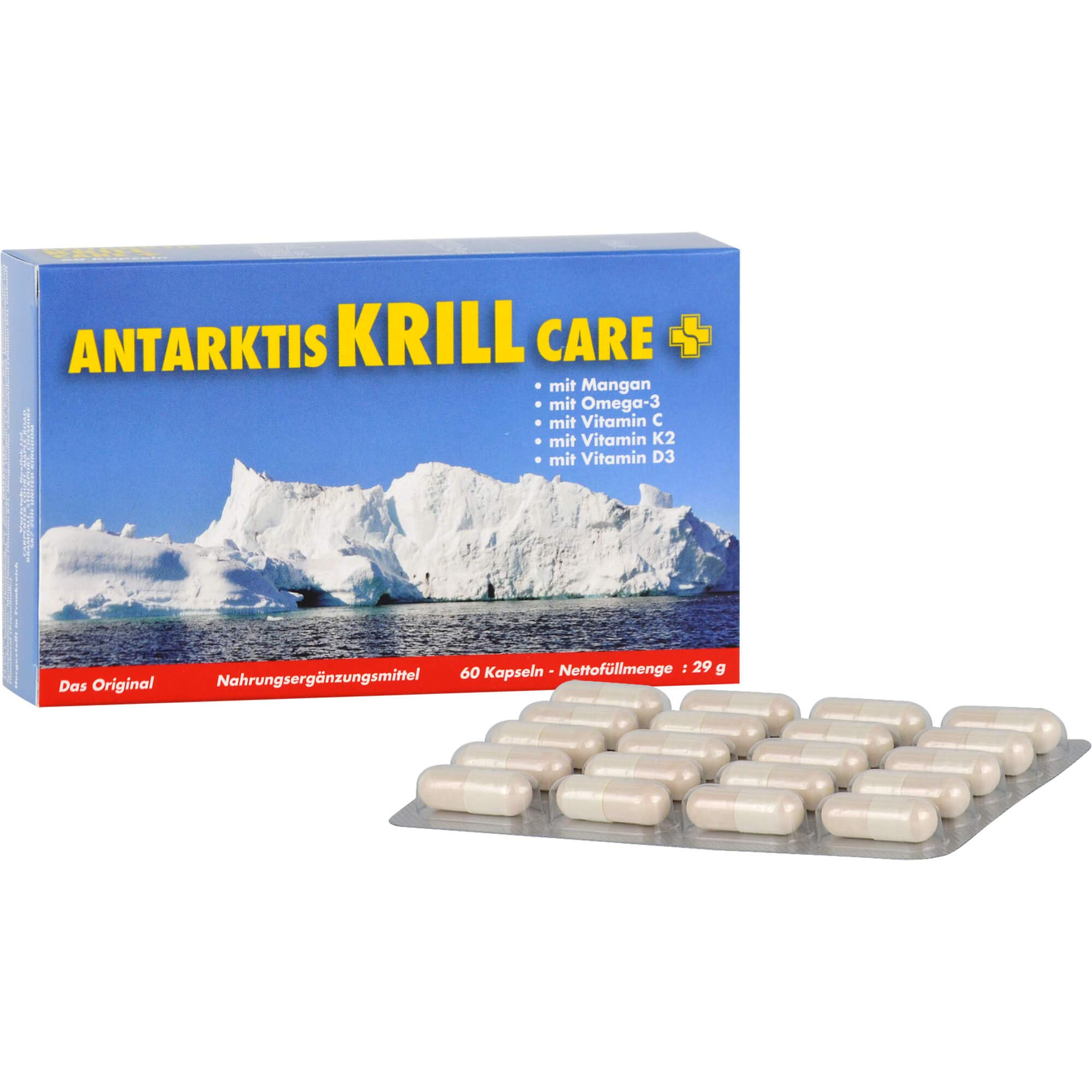 Antarktis Krill Care Kapseln