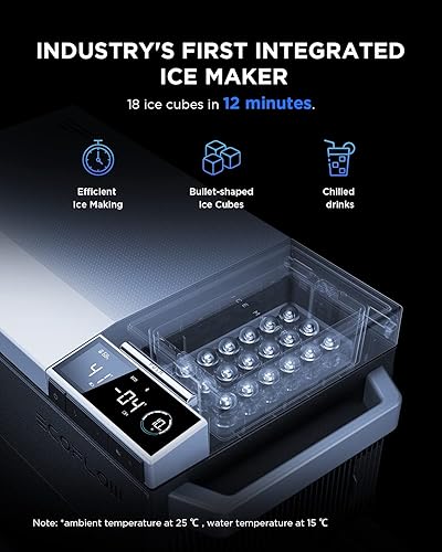 Miniatura 3 de EF ECOFLOW GLACIER Refrigerador portátil con máquina de hielo
