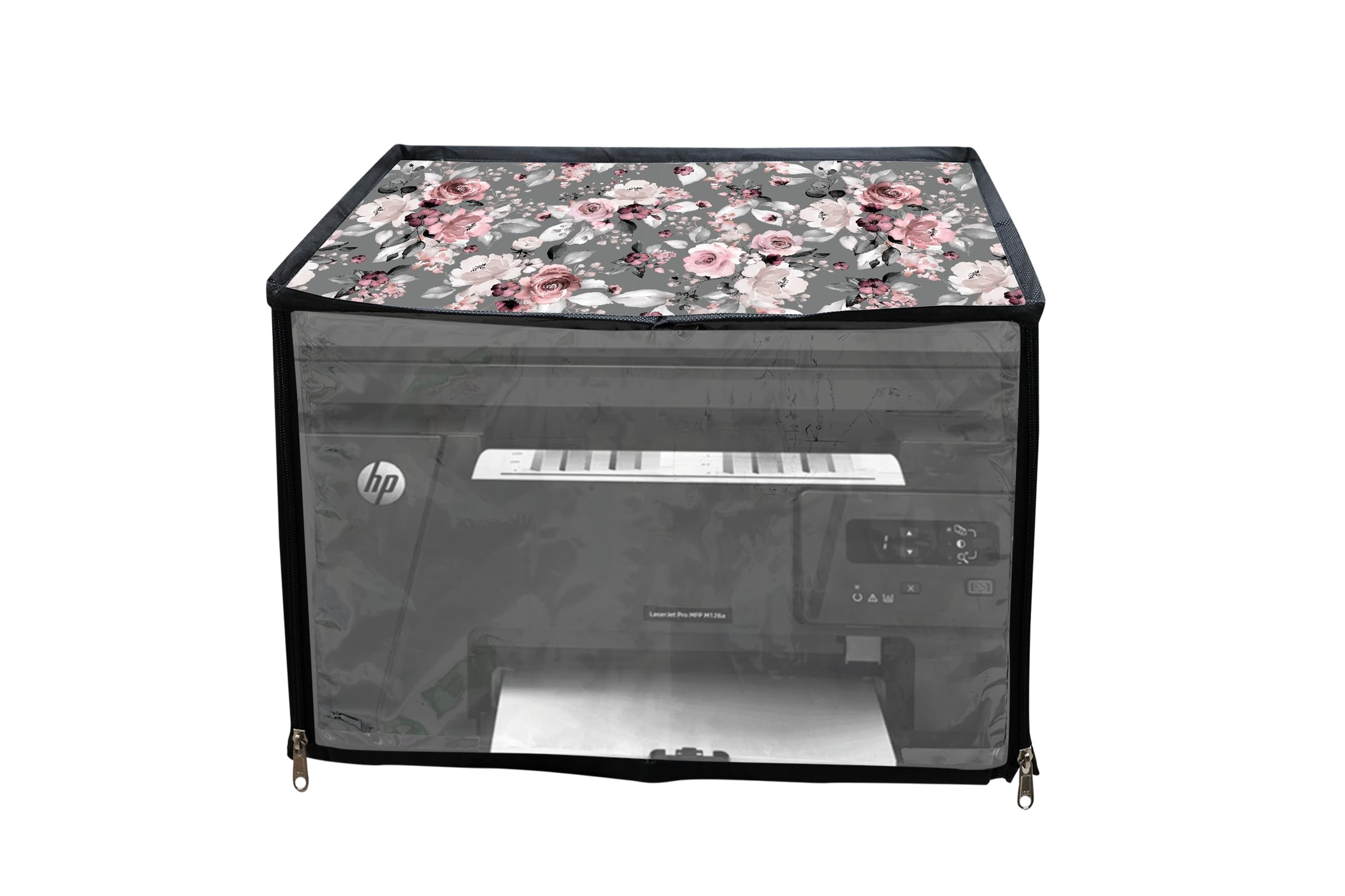 HomeStore-YEP Printer Cover for HP Laserjet Pro MFP M 126 nw Printer with Zipper for Dust Protection , Pink Flower (B0CT4B6YRD) Amazon Price History, Amazon Price Tracker