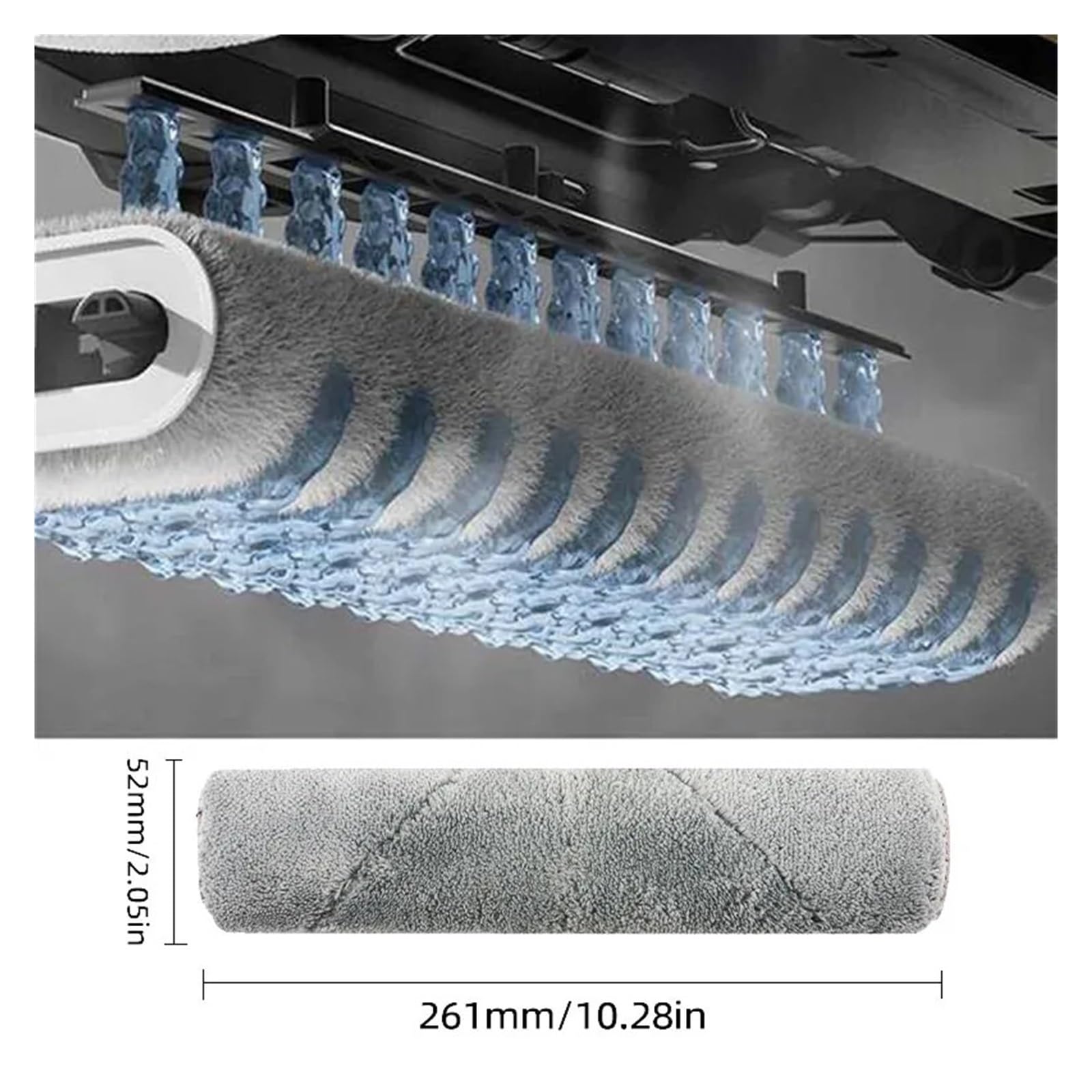 Cepillo De Rodillo De Repuesto, Compatible Con Dreame, Compatible Con Mova, Aspiradora Barredora Z50 Ultra / Z5 Pro / Z5(1A+2B)
