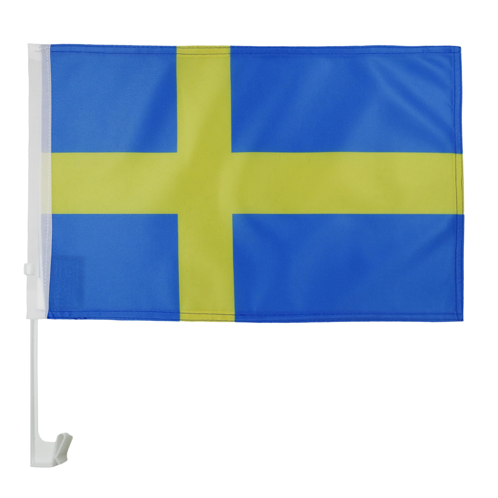 AZ FLAG - Autofahne Schweden - 45x30 cm - Schwedische Autoflagge 30 x 45 Cm - Auto Flaggen