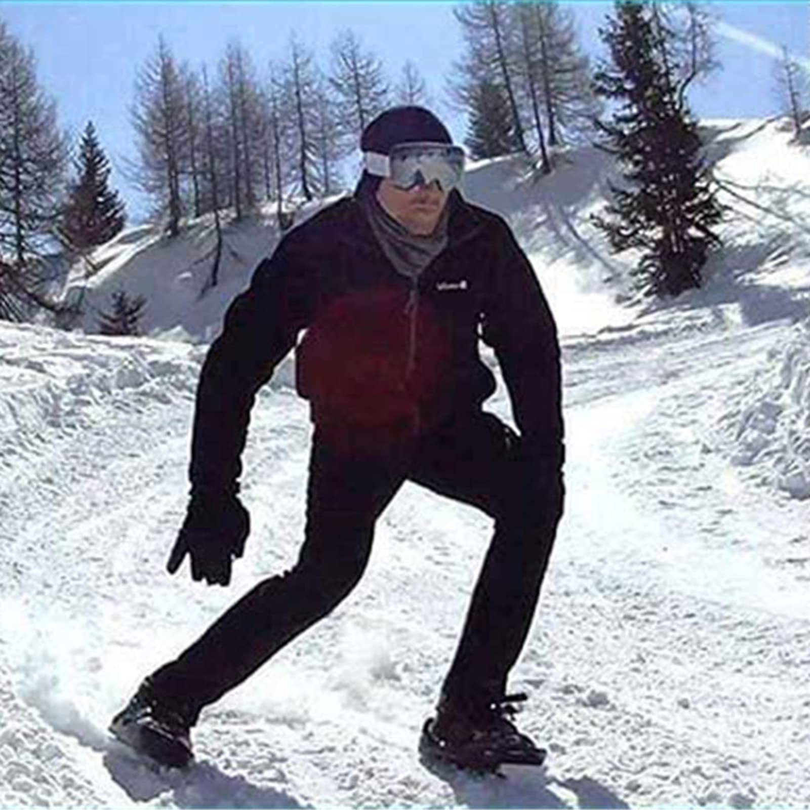Mini Snowboard Shoes Chaussures de Ski résistantes à l'usure Short Snowskates Skiboards Winter ​Outdoor Sports Snowboard Sled