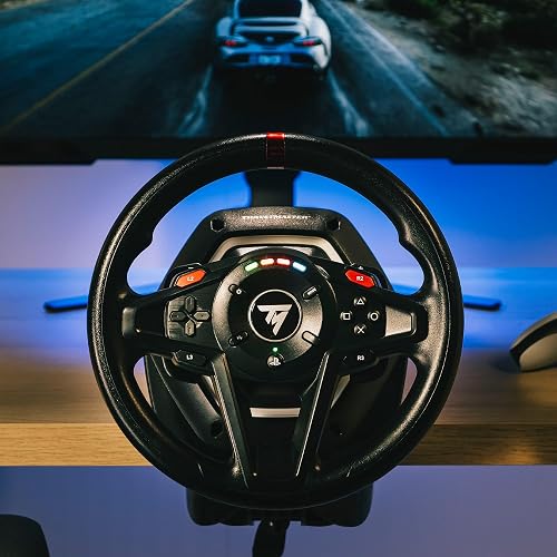 Thrustmaster T128 – Volant de Course Filaire avec Retour de Force Dynamique – Ensemble de Simulation avec Pédalier et Câbles – Compatible avec Consoles PS5, PS4 et PC - 4