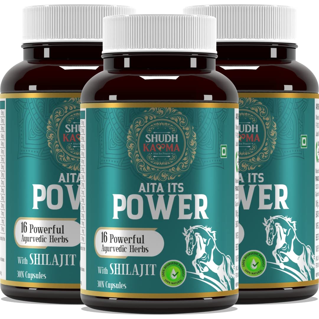 Shudh Kaama Power Natural Testosterone Booster for Men with Pure Shilajit, Gokhru, Ashwagandha & Safed Musli for Strength, Stamina, Energy and Muscle Gain – 90 Capsules (B09W8NCCGK) Amazon Price History, Amazon Price Tracker
