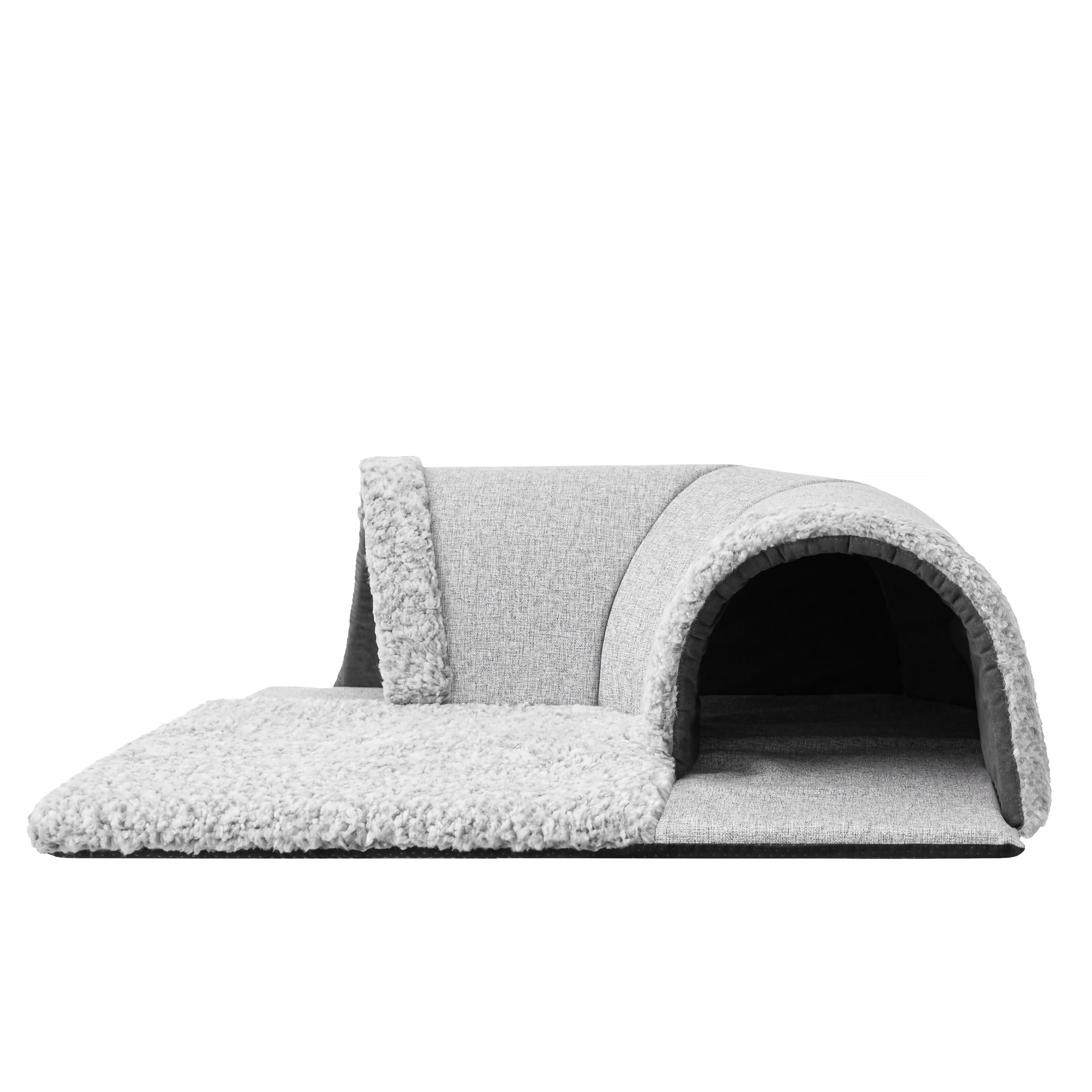 Gatto a tunnel per gatti, cuccia per gatti, cuccia per gatti, cuccia per gatti, cuccia per cani, cenere