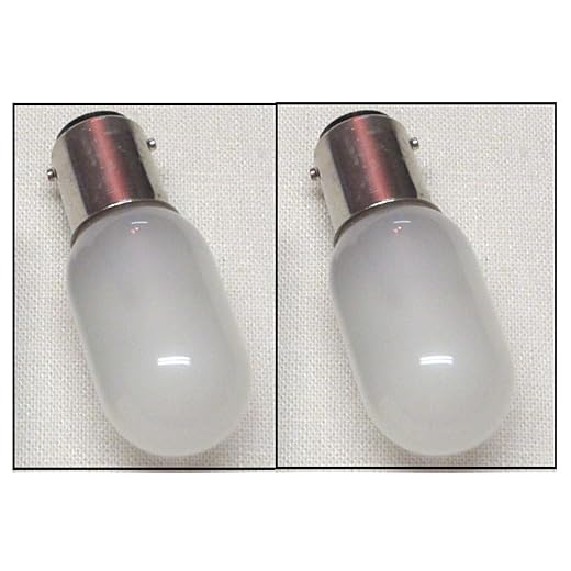 NGOSEW 2 Push-in Bulbs For Bernnina Models 530,640,701,730,801,807,830,830,840,850,900 and Listed Below