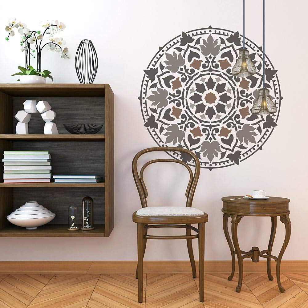 Kayra Decor Mandala Wall Design Stencils for Wall Painting and Home Wall Decoration – Suitable for Room Decor and Craft(24 inch x 40 inch) (KDS36089) (B085396S1H) Amazon Price History, Amazon Price Tracker