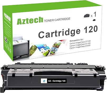 Amazon.com: Aztech - Cartucho de tóner compatible para impresoras láser  Canon 120 120 para Canon ImageClass D1120 D1150 D1100 D1170 D1180 D1320  D1350 D1370 D1520 D1550 (negro, 1 paquete) : Productos de Oficina
