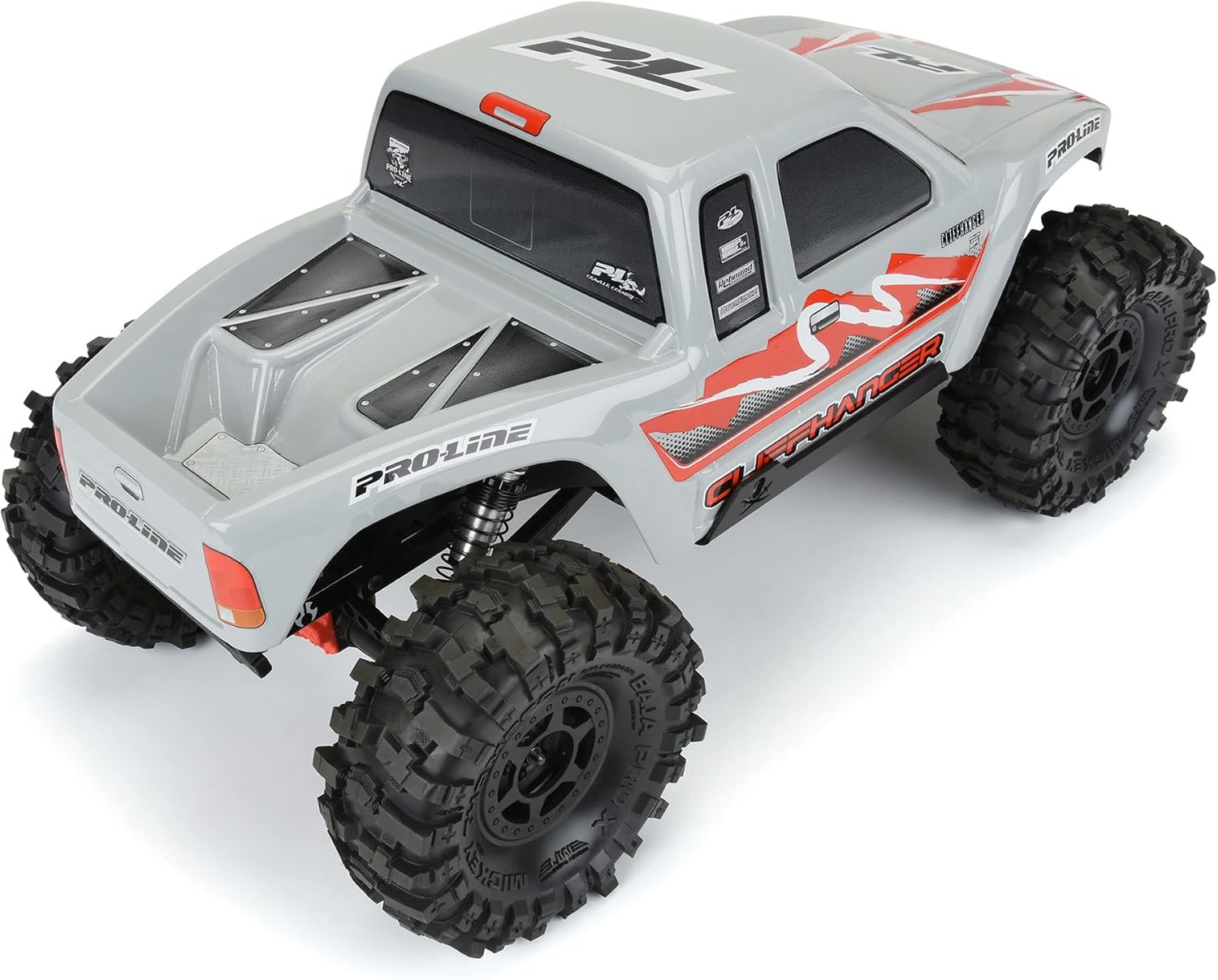 Pro-Line Racing 1/10 Cliffhanger HP Stone Gray Body 12.3 Crawler PRO356614 Car/Truck Bodies Wings & Decals