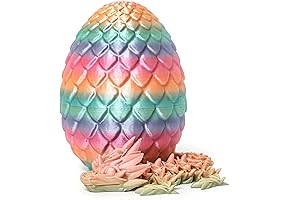 Mystical Easter Dragon: A Captivating 3D Printed Egg Wonder