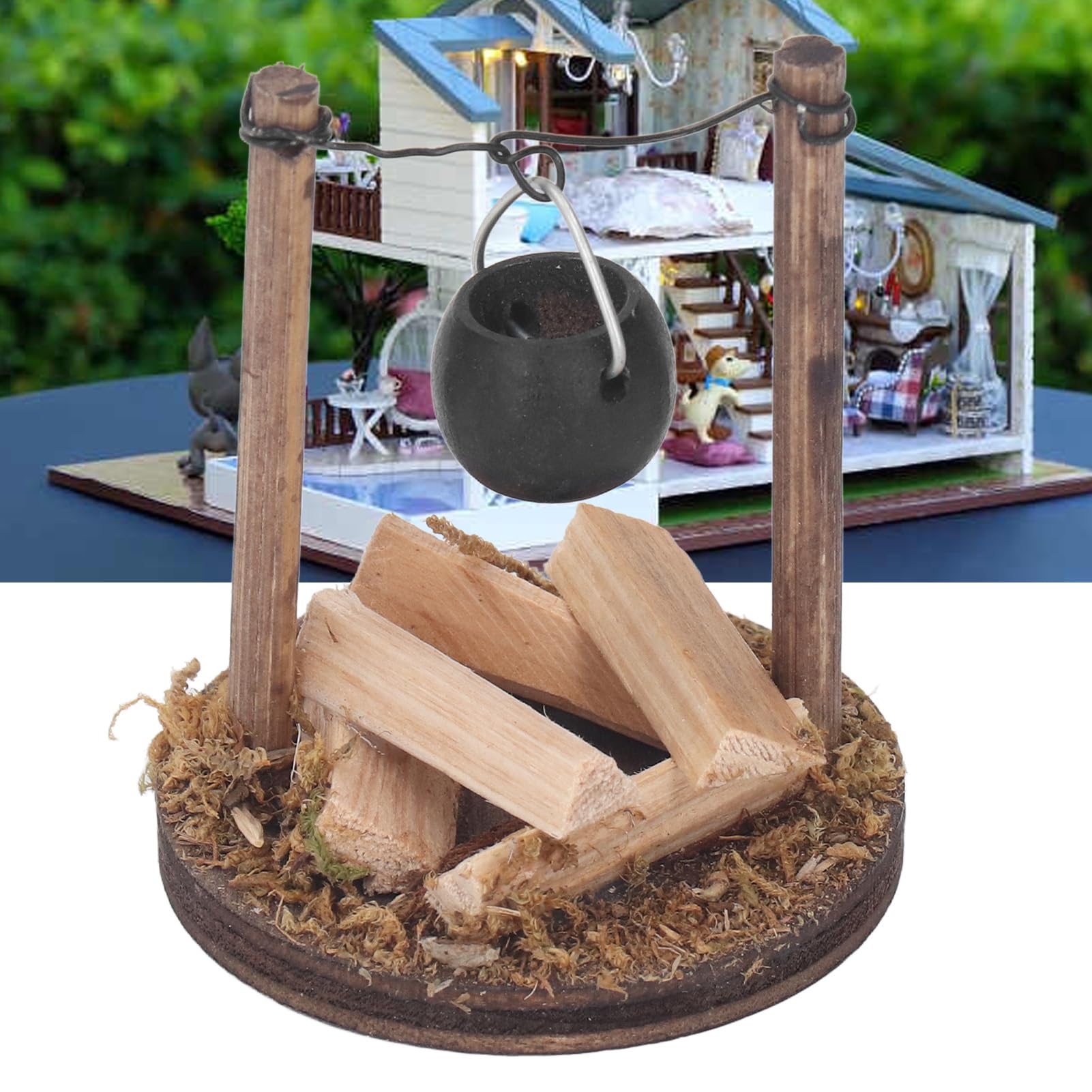 Lot De 3 Mini Cheminées Lumineuses – Accessoires Maison De Poupée, Décorations Créatives Noël & Intérieur, Jouets Enfants
