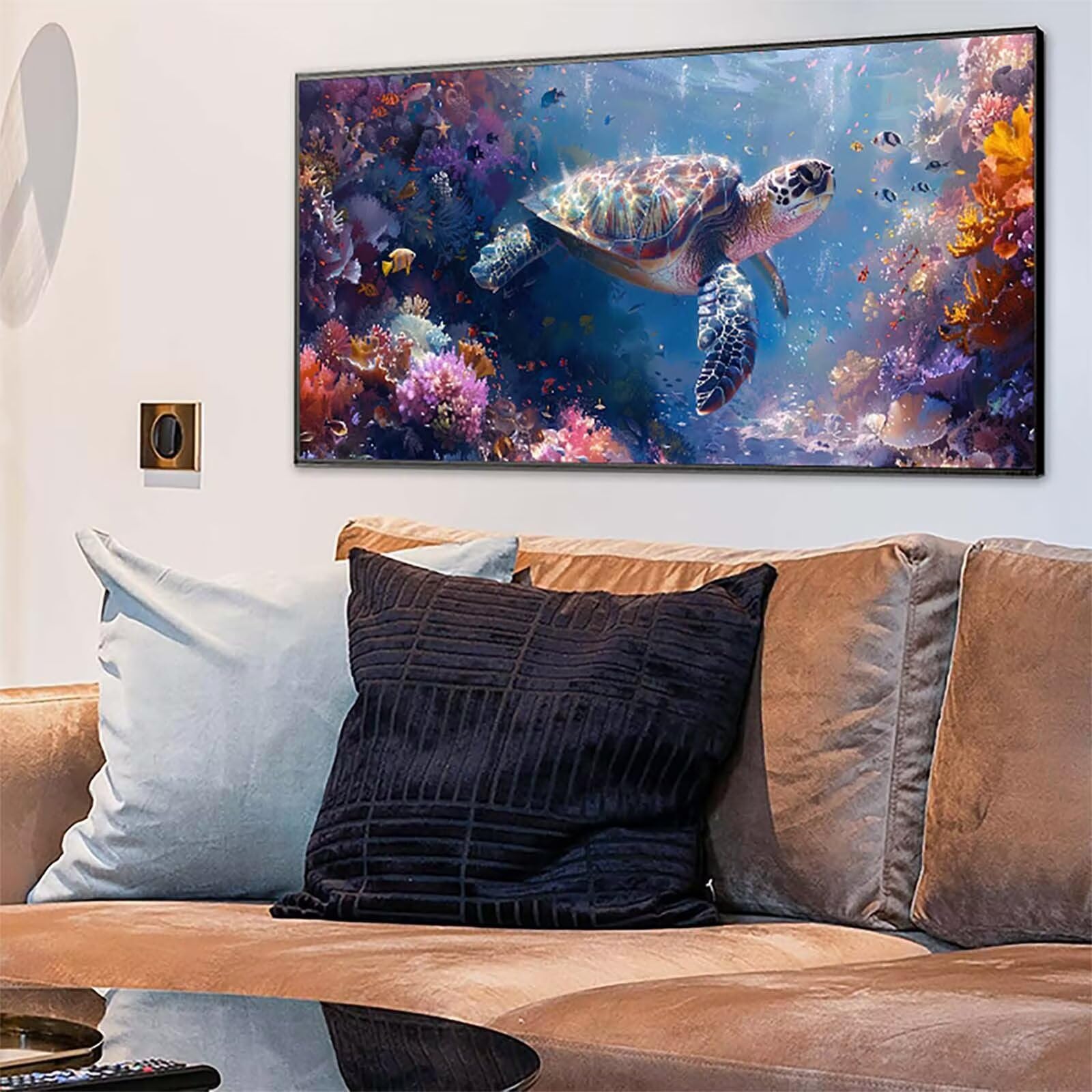 Tartaruga Marina 5D DIY Diamond Painting Grandi Dimensioni 80x160cm 3-9311