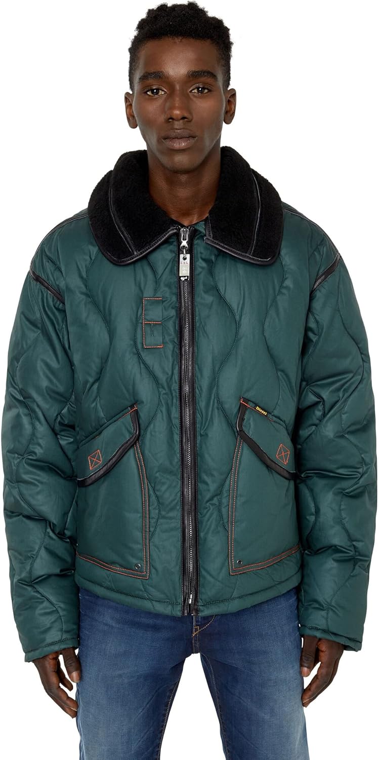 Amazon | [Diesel] (ディーゼル) メンズ キルティング ジャケット 