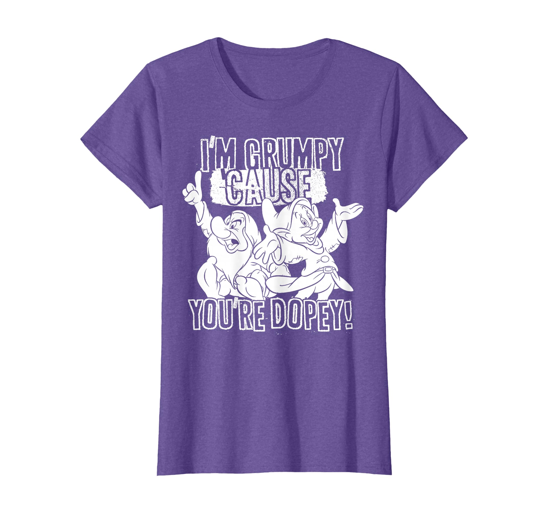 Snow White Grumpy Cause You're Dopey Graphic T-Shirt T-Shirt
