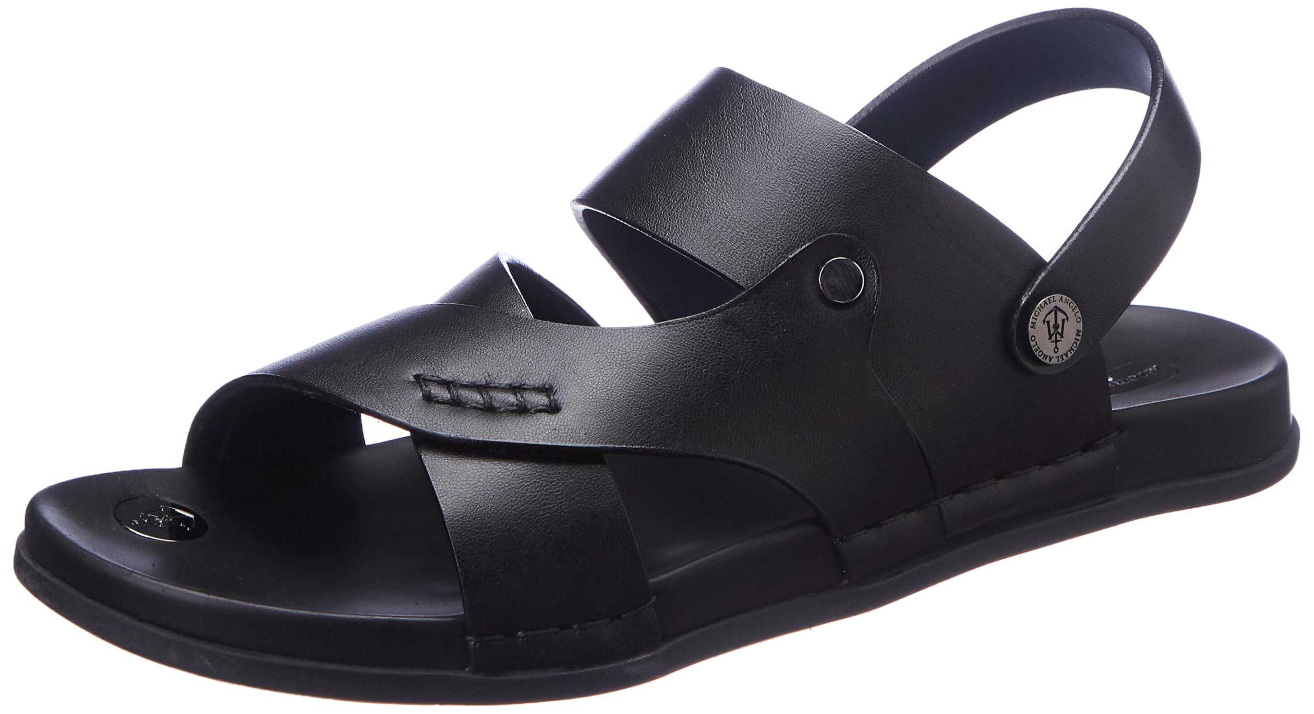 Michael Angelo Mens MA-2744 Slippers & Floaters_Black_10UK (B0CV7SW1VL) Amazon Price History, Amazon Price Tracker