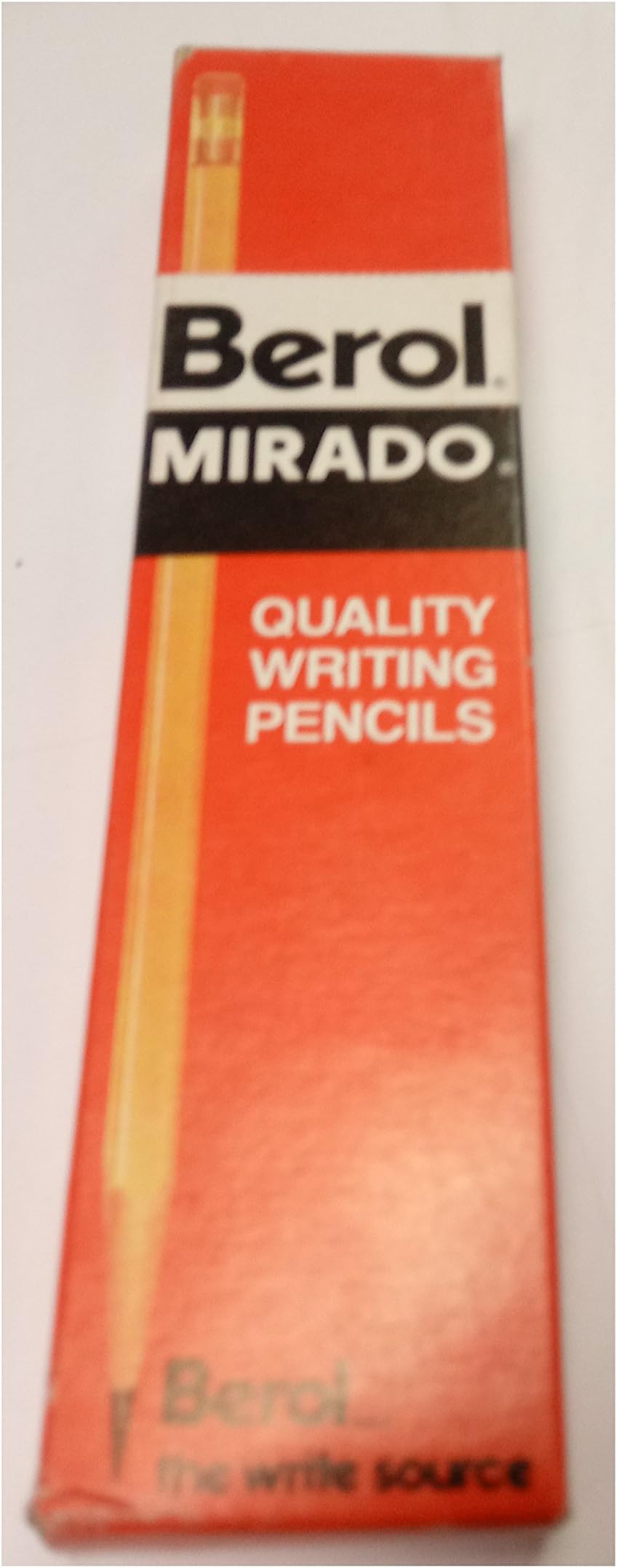 Berol, 174-2 Mirado, Eagle Writing Pencil, Chem-sealed, Made in Usa, These Were Made in the 70s Before Sanford Took Them Over Sold in Units of 12 Pencils