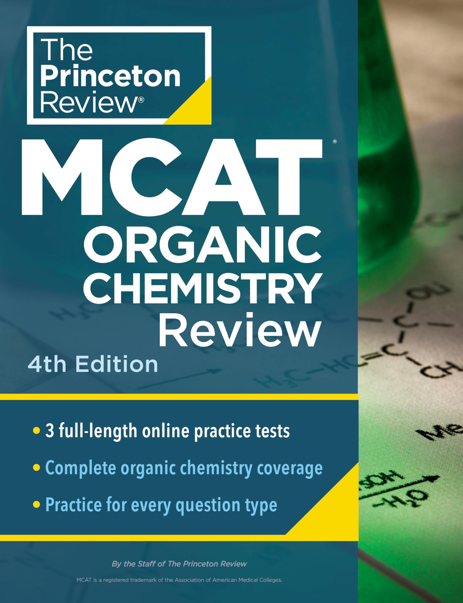 Princeton Review MCAT Organic Chemistry Review, 4th Edition: Complete Orgo Content Prep + Practice Tests (Graduate School Test Preparation)