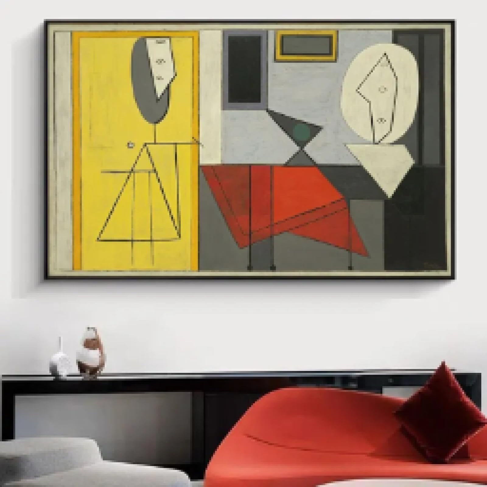 Affiche Picasso pour salon moderne et déco rétro chic