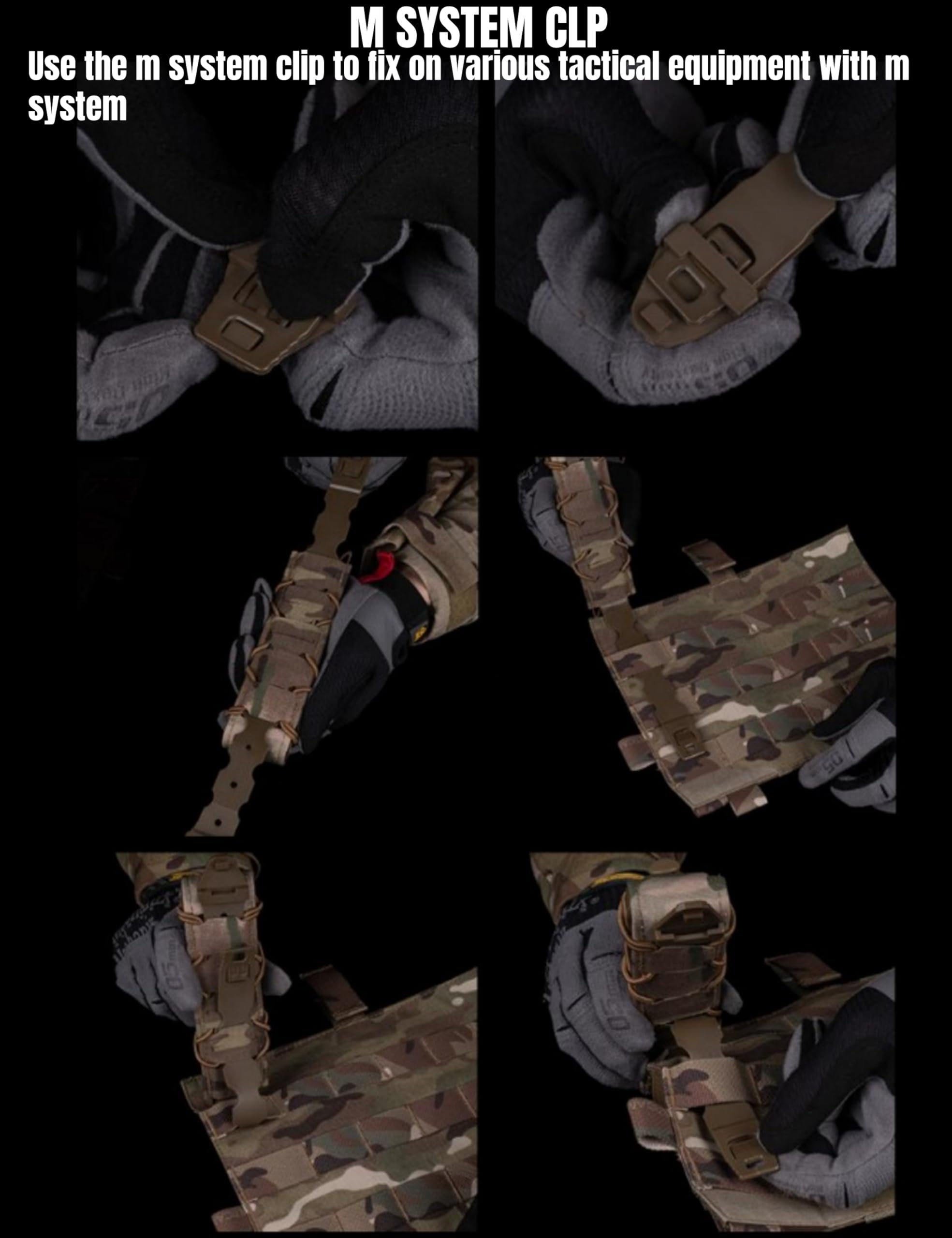 Bolsa para Cargador V2 (Larga), Compatible con MOLLE para 9 mm, MP5, MP7, Equipo táctico de Airsoft y Tiro