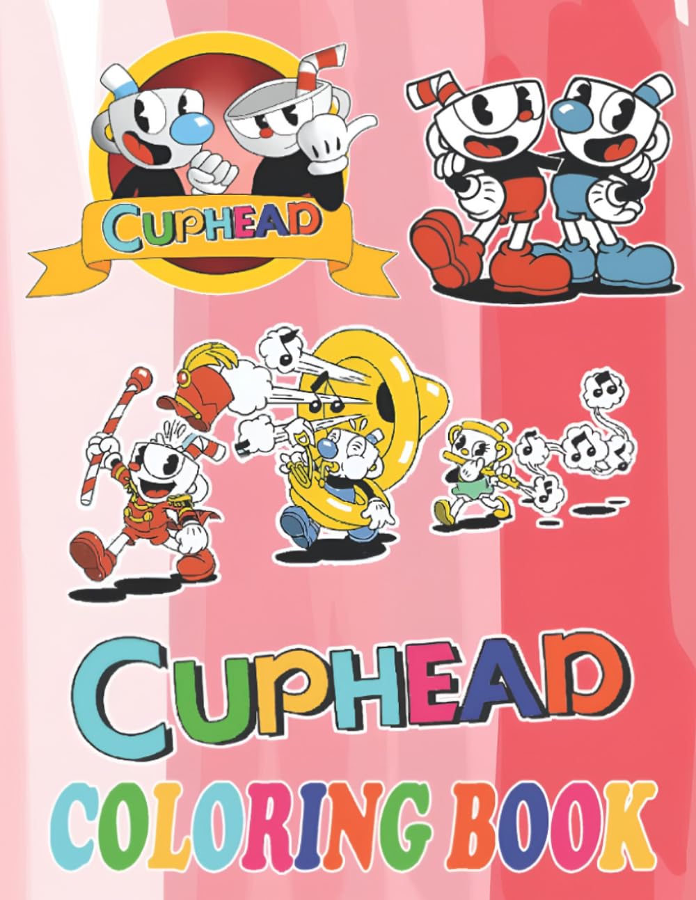 Cup Had Coloring Book: Hours of Artistic Fun with Big and Bold Illustrations Designed for Young Artists