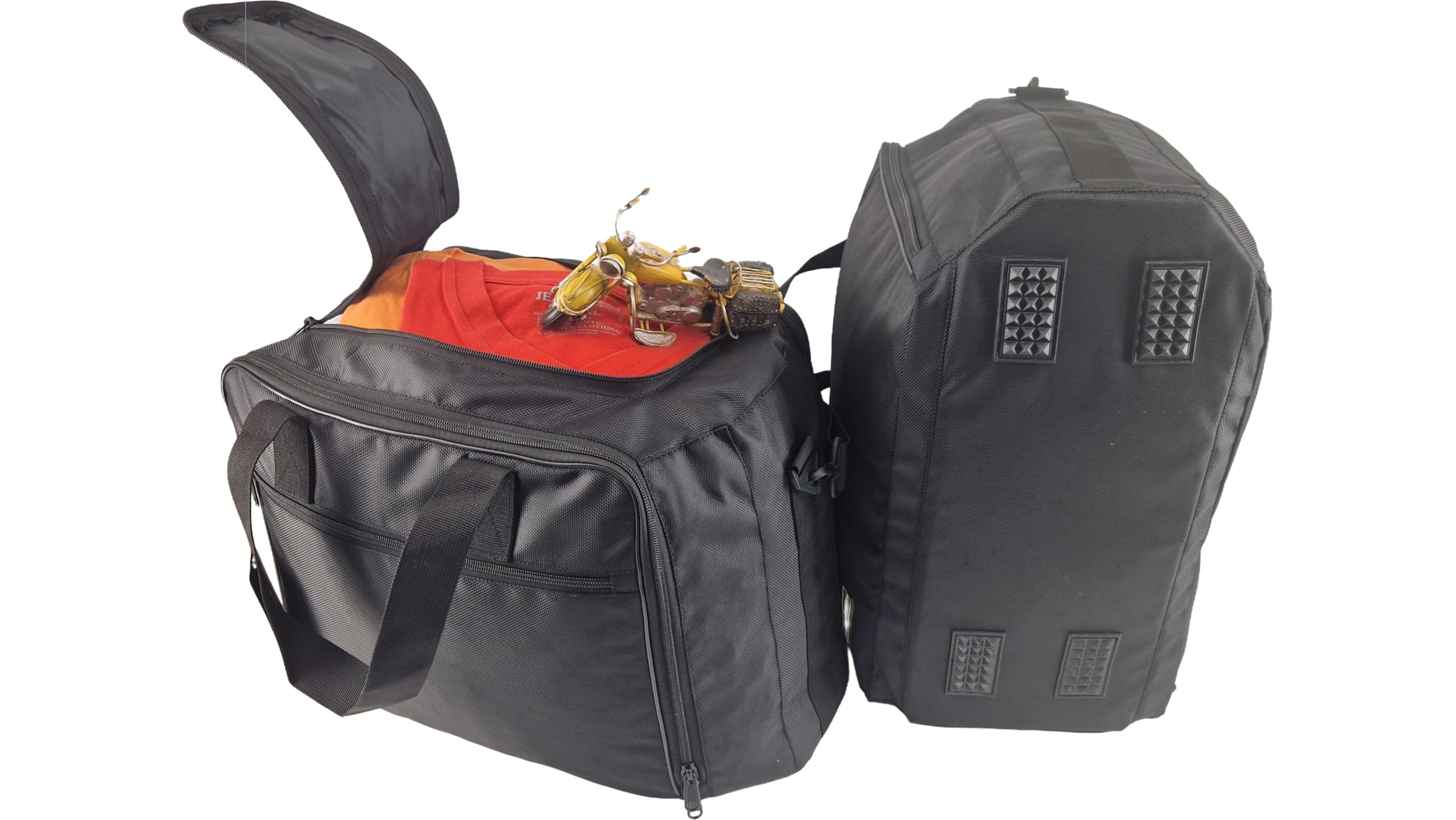 3er Set Bedruckte Innentaschen passend für BMW R1300GS Adventure (R 1300 GS) ab 2023- (KA2) mit ALU-Koffer UND ALU-Topcase