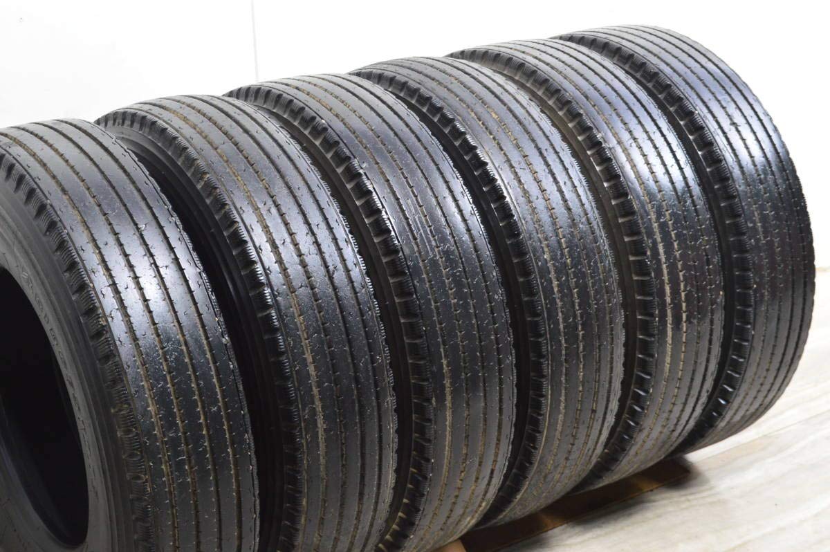 Amazon.co.jp: 中古 タイヤ 6本セット 225/90R17.5 127/125L サマー 