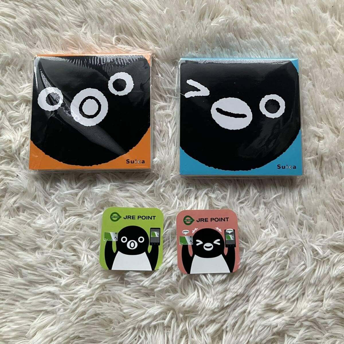 Amazon.co.jp: JR 東日本 Suica スイカ ペンギン ブロック メモ帳 2種