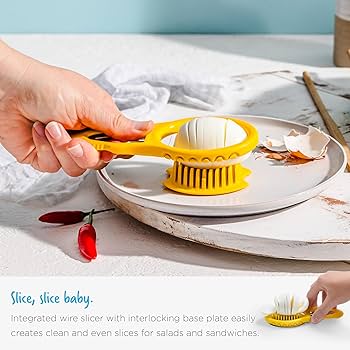 Amazon｜エッグスライサー ゆでたまご 殻割り 殻むき カット