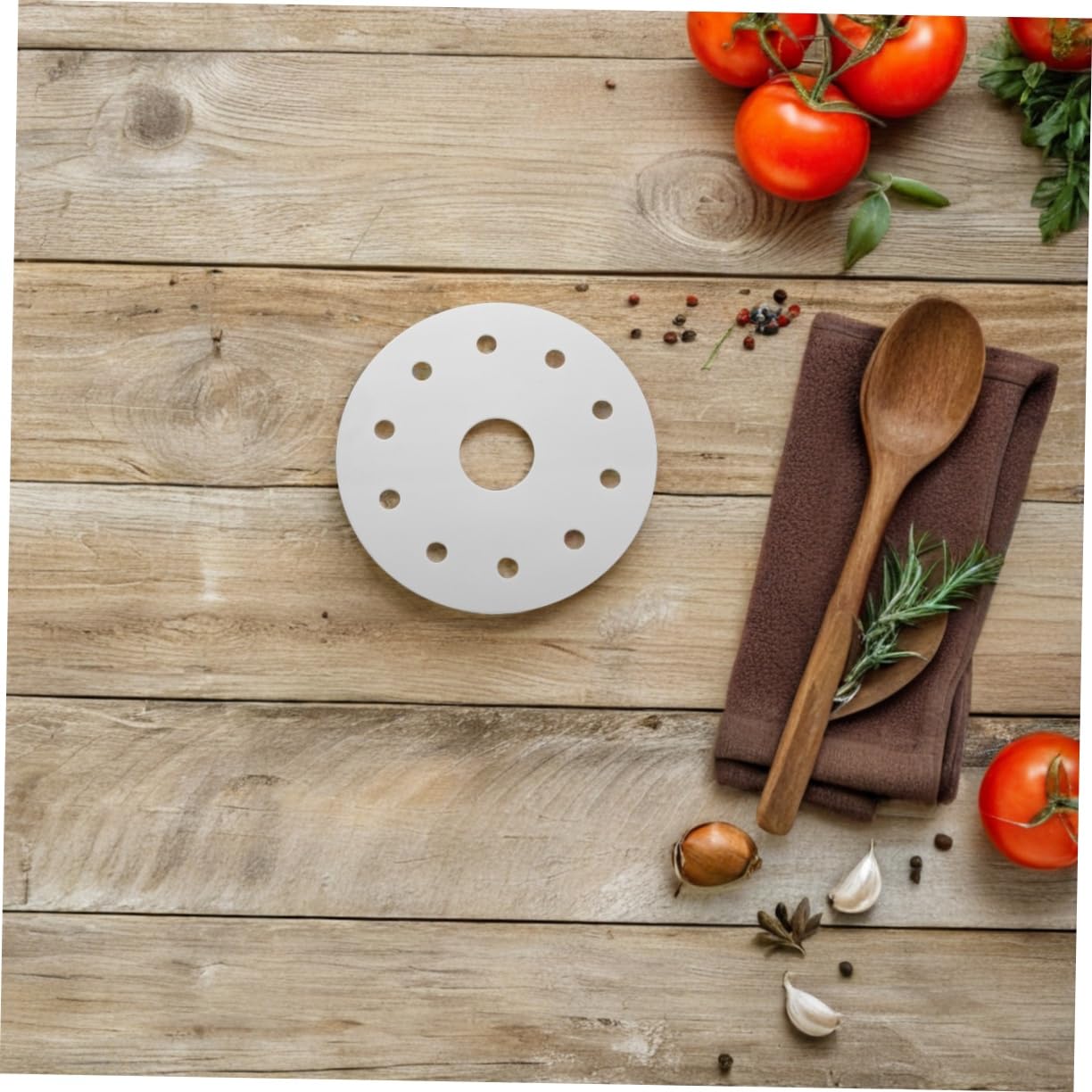 Cabilock Piastra termica in acciaio inox, gadget elettrodomestici, adattatore per piastre a induzione, accessori da cucina, guarnizione termica in acciaio inox, fornello a induzione