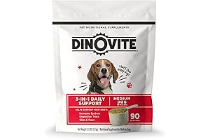 Dinovite Probiotics for Medium-Sized Dogs: Dynamite for Canine Health