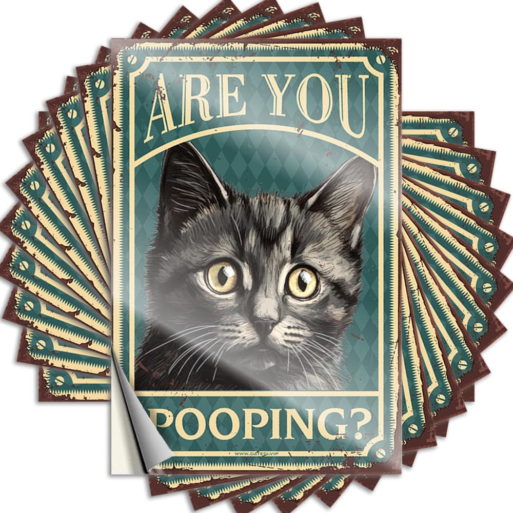 Bar Cart Decor Decals - Fun Teens Bottle are You Pooping(12X18CM)