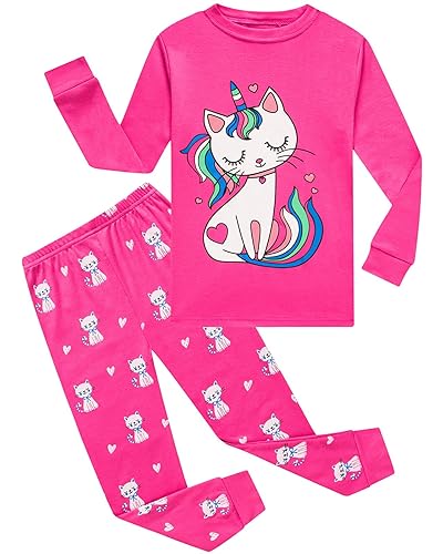 Little bety Little Girls Pajamas Sets Toddler Girls Cotton Pjs Sleepwear Sets